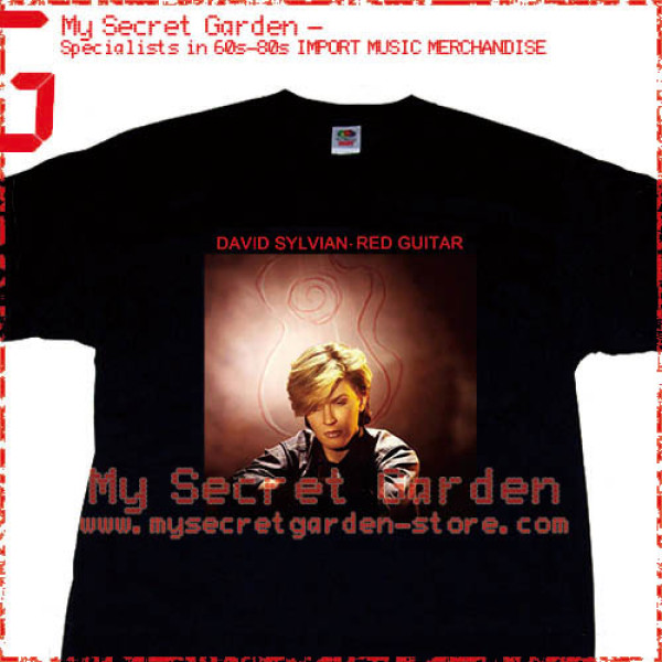 David Sylvian - Red Guitar T Shirt #2